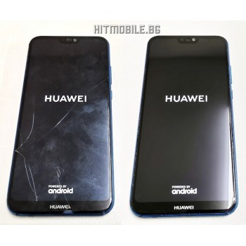 Сервиз : Ремонт на дисплей за Huawei P20 Lite Цена 75лв (38.34€)